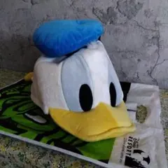 ディズニーランド　ドナルドダック ぬいぐるみ帽子