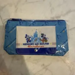 ミッキーマウス 40周年記念ポーチ　スーベニアお手拭きキャリー