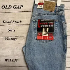 287 入手困難90年代OLD GAPルーズフィットデニムデッドストックW31
