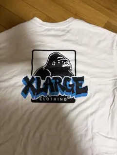 XLARGE ゴリラロゴ Tシャツ ホワイト Lサイズのサムネイル