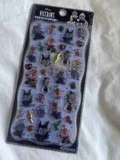 【匿名配送】ヴィランズ　プチドロップステッカー