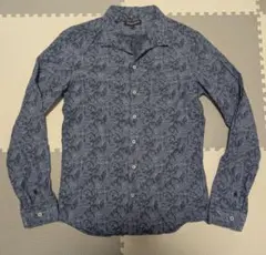 （美品）ハイダウェイニコル　総柄　シャツ　サイズ46 Mサイズ