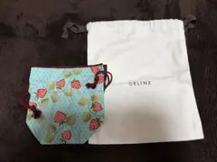CELINE & いちご柄ポーチ ２枚セットのサムネイル