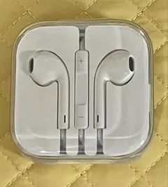 新品未開封フィルム付Apple公式マイク付きイヤホンジャック 有線3.5mm