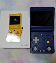 【美品】【即日発送】Anbernic RG34XXSP インディゴ ANBERNIC RG34XXSP Flip Console de Jogos Portátil Tela IPS 3.4