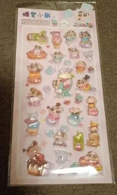 クレヨンしんちゃん／3D立体シール