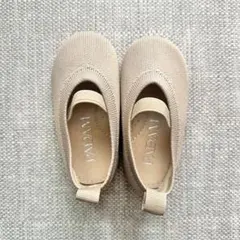 PADAM パダム / latte flat shoes ベージュ　13cm