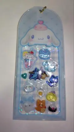 おすそ分け ボンボンドロップシール ぷくぷくシール シナモロール ケース付き