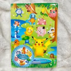 ☆希少 ポケモン 下敷き レア ステッカー付き SHOWA NOTE