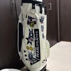 PEARLY GATES ゴルフバッグ キャディバッグ ブラックのサムネイル