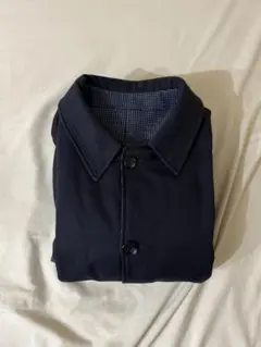 フランス製　コート　ロングコート　メンズ　リバーシブル