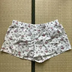 UNIQLO 花柄 ルームパンツ ショートパンツ XL