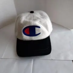 Champion ベースボールキャップ ホワイト/ブラック