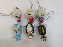 ウルトラマン　ストラップ6種