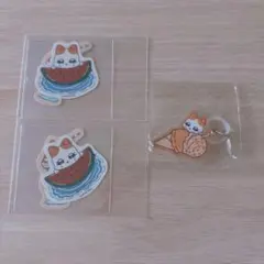 ME:I 海老原鼓 カプセルトイ ステッカー めじるし アクリルチャーム