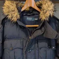 ポロ ラルフローレン メンズ ダウンジャケット　ネイビー