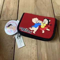 Vintage ルーニーテューンズ ポーキーピッグ　財布　80's 未使用