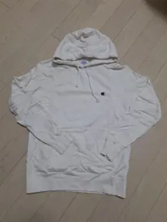 Champion フード付きパーカー X-LARGE ホワイト