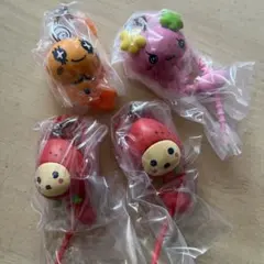 たまごっち　カラフルマルチチャーム　いちごっち　めめっち　ふらわっち