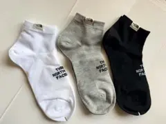 THE NORTH FACE ショートソックス 3色セット　23-25
