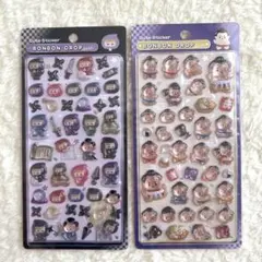 ボンボンドロップシール　和柄 忍者 お相撲さん