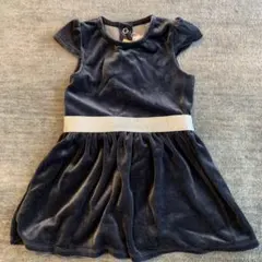 ベビー ワンピース ネイビー 95cm プチバトー