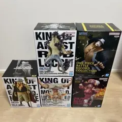 ワンピース フィギュア 5種セット 「くま、ビッグマム、白ひげ、ルッチ、ニカ」