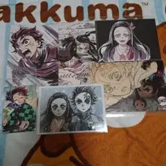 鬼滅の刃 原画展 マグネット 幕間画ポストカード ほか 炭治郎 禰豆子 セット