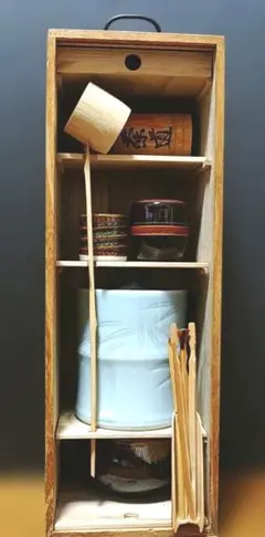 旅箪笥セット 茶道具
