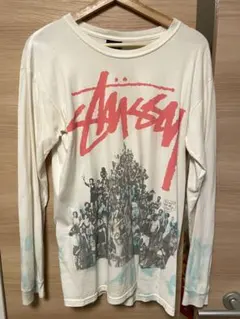 [M]STUSSY 18AW Beach Mob Tie Dye L/S Tee