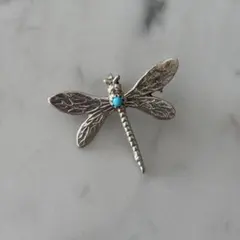 ナバホ ブローチ トンボ 蜻蛉 ターコイズ ペンダントトップ