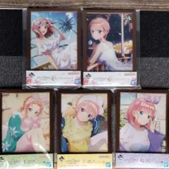 五等分の花嫁 一番くじ フレームスタンド 5枚セット