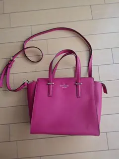 kate spade ピンク ハンドバッグ