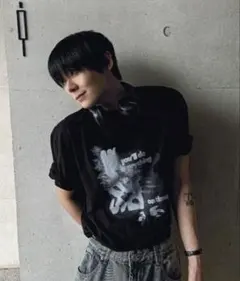 グラフィックプリント 半袖Tシャツ