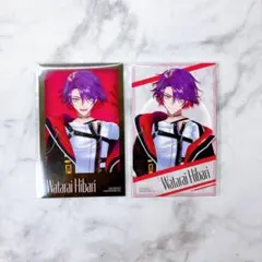 渡会雲雀 2時だとか まねきねこ フォトカード2枚セット