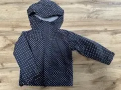 THE NORTH FACE ドット柄　ウィンドブレーカー　フード付き　110のサムネイル