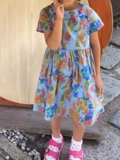 familiar＊ファミリア　半袖ワンピース 110センチ