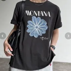 新品未使用　CPCM アソート刺繍半袖T チャコールグレー FREEのサムネイル