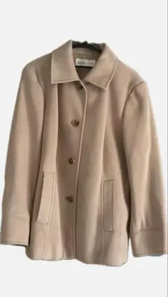 ベージュ スエードジャケット
