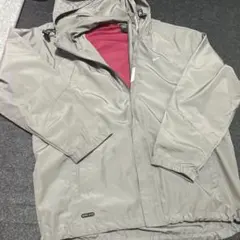 Nike フード付きナイロンジャケット グレー