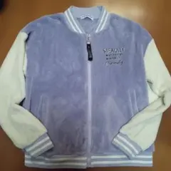 女の子☆もこもこジャンパー•スタジャン風 160　 フリース、ボア