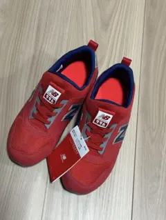 新品New Balance 996 レッド/ブルー スニーカー　21.5