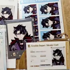 公式正規品　リオセスリ　拾光映匣　原神　カード　ポラロイド　ケース　証明写真風