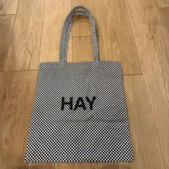 HAY チェック柄 トートバッグ