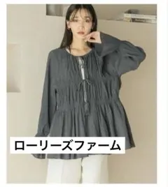 ヨウリュウシャーリングブラウス　ローリーズファーム