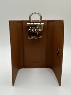 크레스티노 키 케이스 브라운 4 유니온 레더