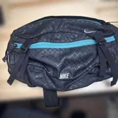 NIKE ショルダーバッグ ブラック/ターコイズ