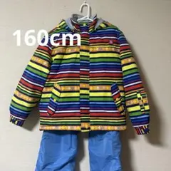スキー　ウェア　上下　160㎝　派手　目立つ 下　phenix