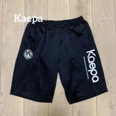 Kaepa ハーフパンツ L ブラック メッシュ ジャージ ショーツ ロゴのサムネイル