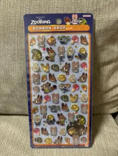 【正規品】　ボンボンドロップシール　mini ズートピア